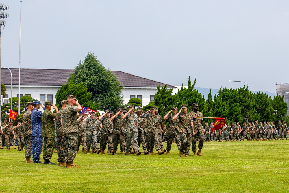 Marine Corps Air Station Iwakuni Change of Command Ceremony