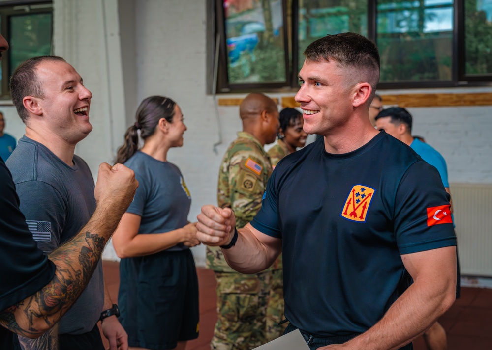 10th AAMDC air defenders graduate Holistic Health &amp; Fitness Academy in Germany