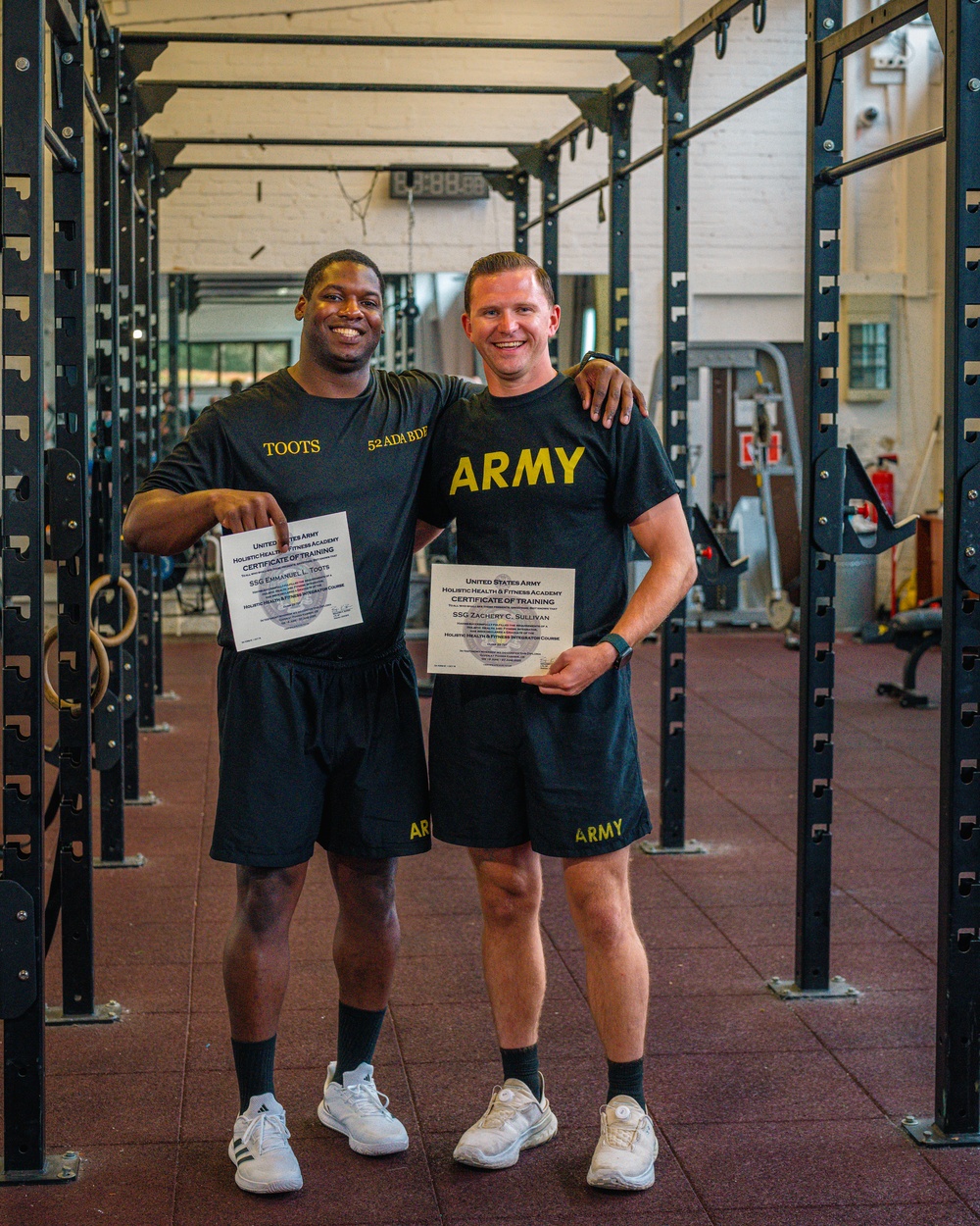 10th AAMDC air defenders graduate Holistic Health &amp; Fitness Academy in Germany