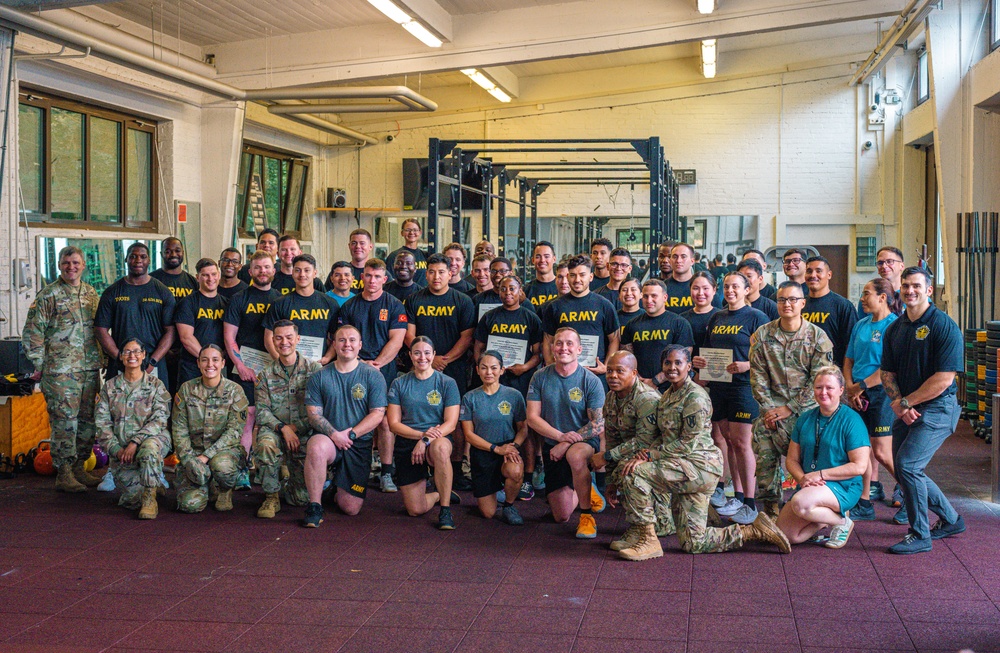 10th AAMDC air defenders graduate Holistic Health &amp; Fitness Academy in Germany