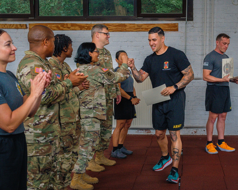 10th AAMDC air defenders graduate Holistic Health &amp; Fitness Academy in Germany