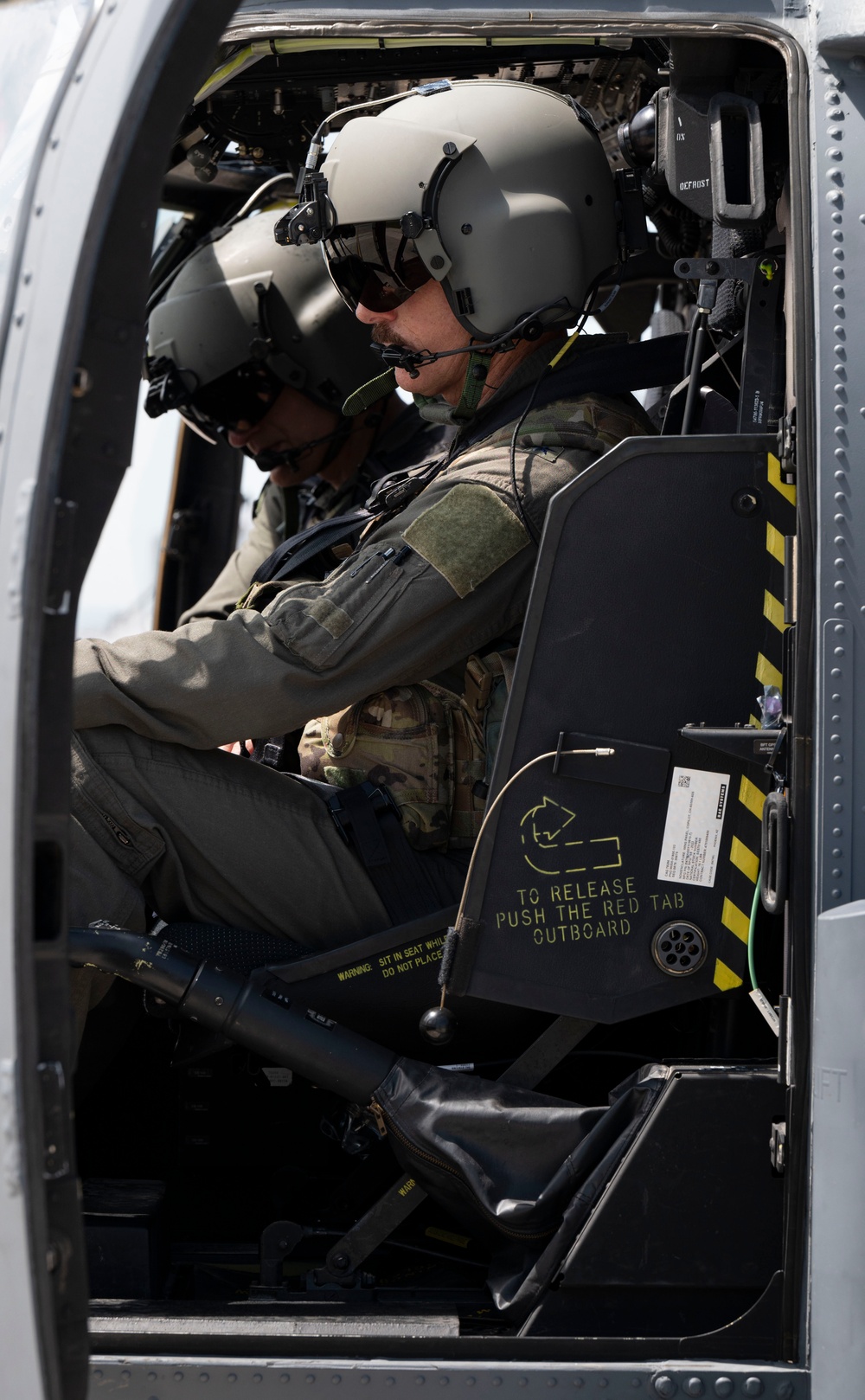 31st FW command team 56th RQS fini flight