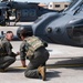 31st FW command team 56th RQS fini flight