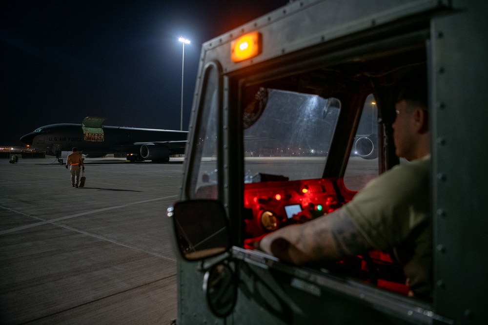 Pack your bags, KC-135 is here