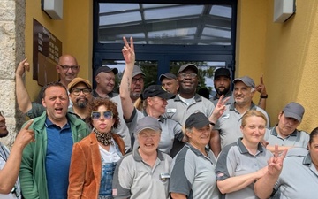 LRC Ansbach food service team brings ‘the shine’ to Wings of Victory Warrior Restaurant