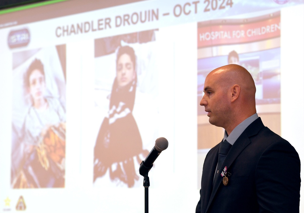 Civilian Employee Receives Humanitarian Service Medal