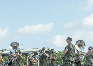 Marine Air Support Squadron 1 change of command ceremony