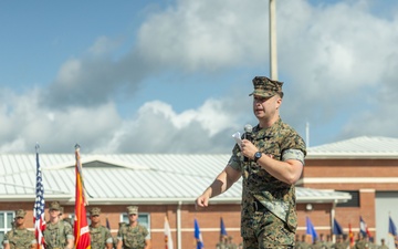 Marine Air Support Squadron 1 change of command ceremony