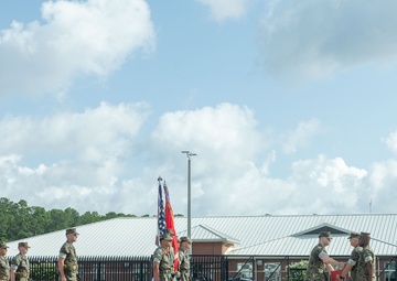Marine Air Support Squadron 1 change of command ceremony