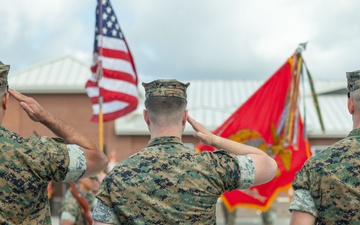 Marine Air Support Squadron 1 change of command ceremony
