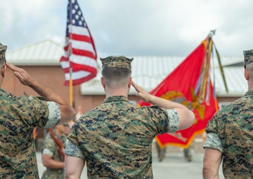 Marine Air Support Squadron 1 change of command ceremony