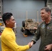 Vice Admiral John Gumbleton visits USS San Antonio