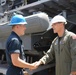 Vice Admiral John Gumbleton Visits USS San Antonio (LPD 27)