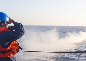 USS Paul Ignatius Man Overboard Drill