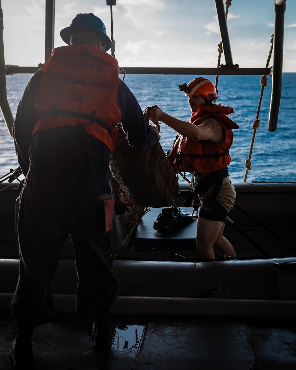 USS Gerald R. Ford (CVN 78) Search and Rescue Exercise