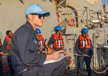 USS Paul Ignatius Man Overboard Drill