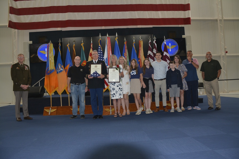 Fort Rucker Quarterly Retirement Ceremony April 2025