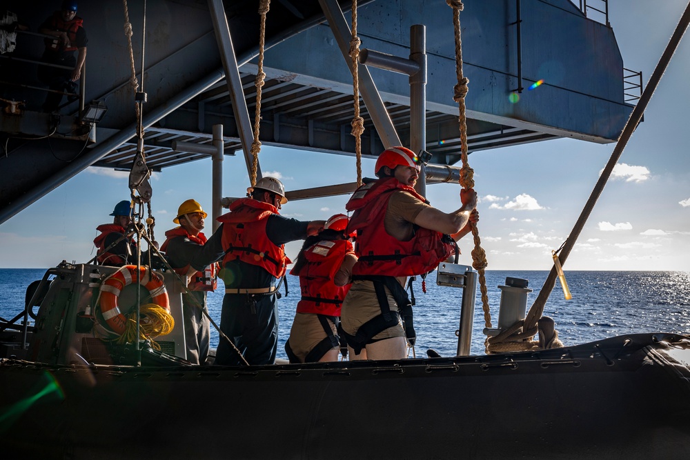 USS Gerald R. Ford (CVN 78) Search and Rescue Exercise