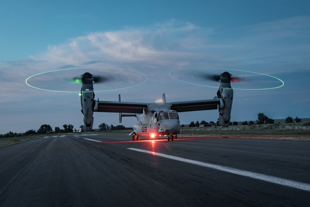 VMM-261 Conducts Live Fire Exercise and RVFs