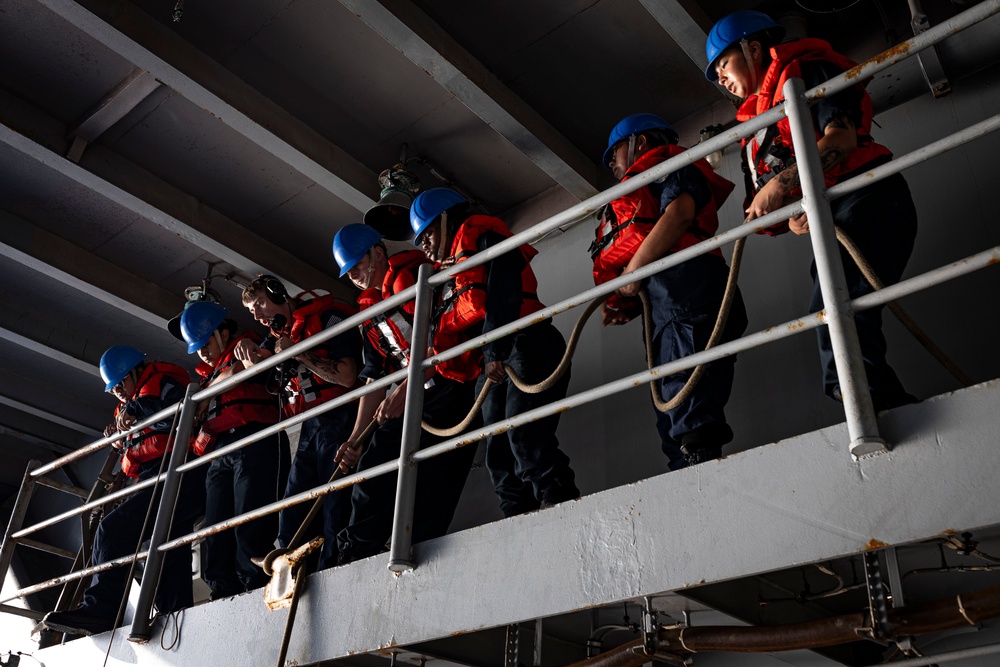 USS Gerald R. Ford (CVN 78) Search and Rescue Exercise