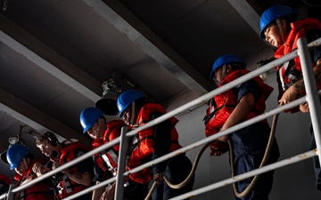 USS Gerald R. Ford (CVN 78) Search and Rescue Exercise