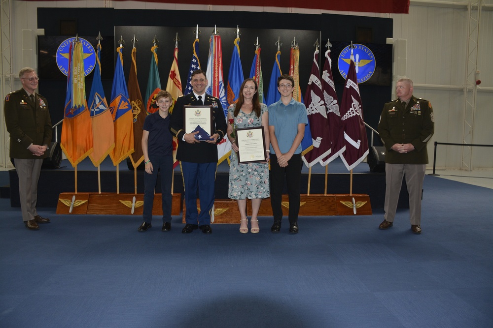 Fort Rucker Quarterly Retirement Ceremony April 2025