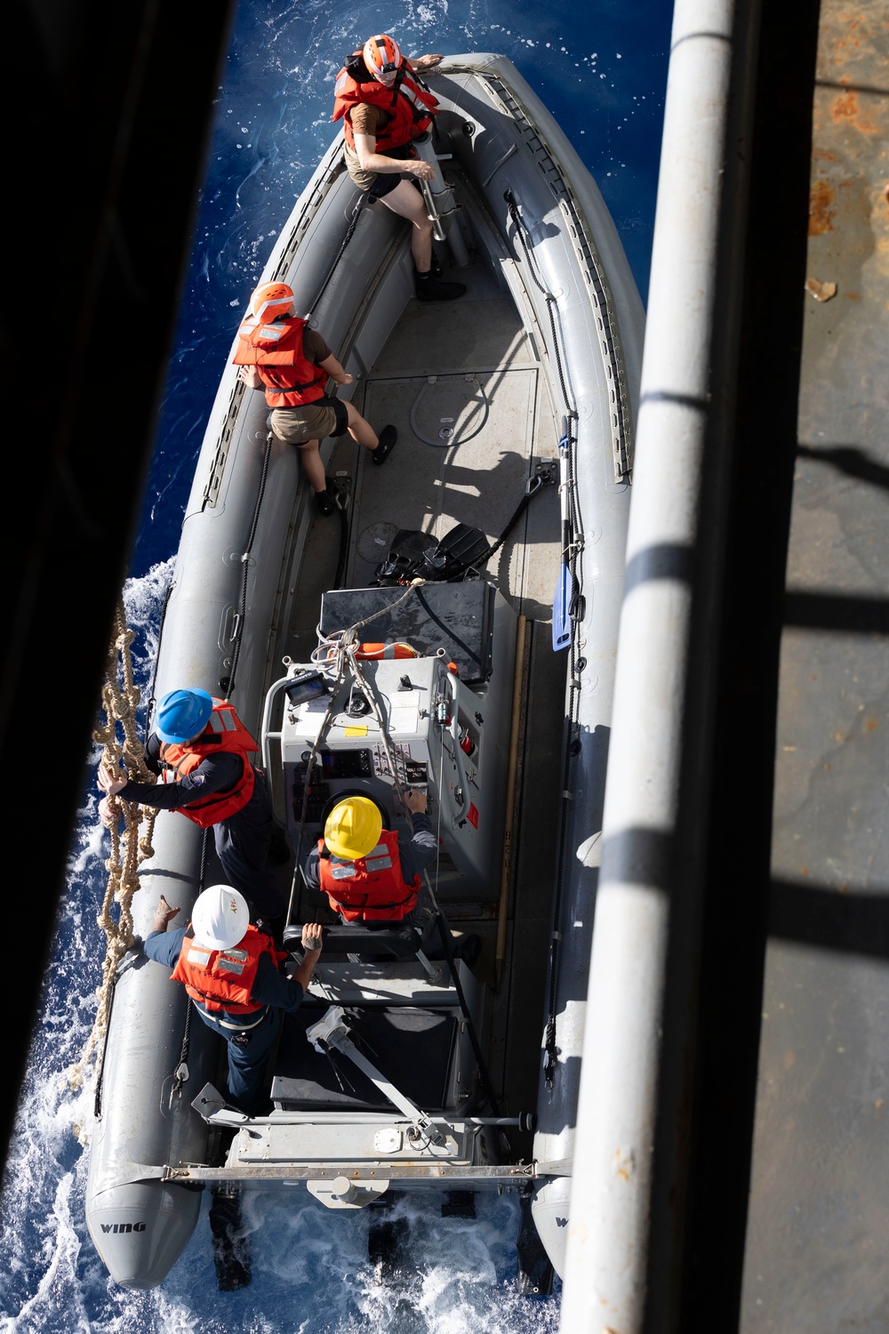 USS Gerald R. Ford (CVN 78) Search and Rescue Exercise