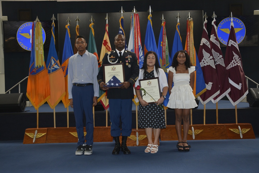 Fort Rucker Quarterly Retirement Ceremony April 2025