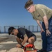 Tactical Combat Casualty Care drill on USS Paul Ignatius
