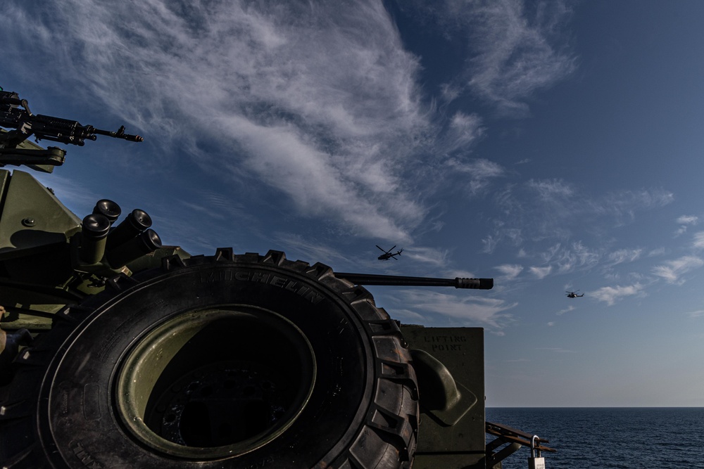 22nd MEU(SOC) | DATF &amp; Simulated Strait Transit During COMPTUEX