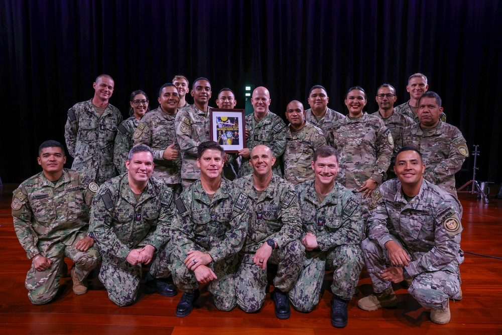 USFF Band Performs in Panama for CP25