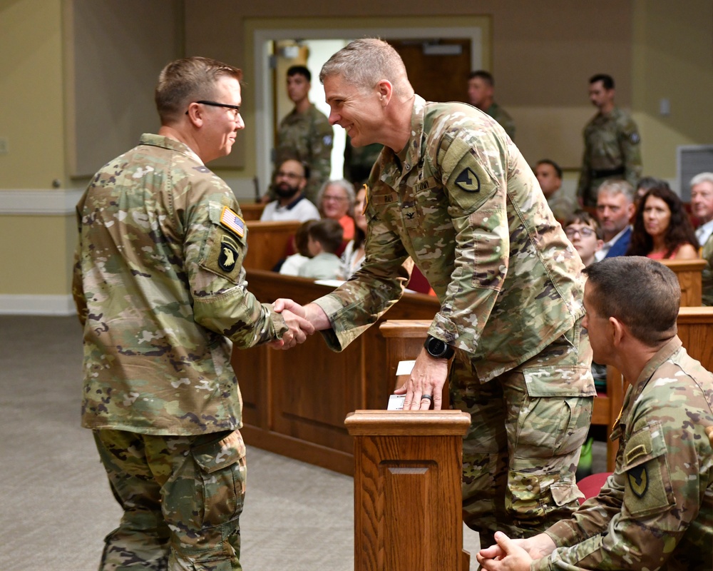 Fort Stewart's 904th Contracting Battalion hosts Change of Command