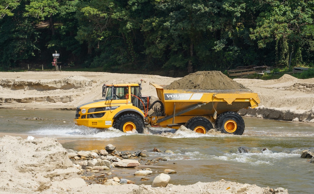 Debris removal continues at Lake Lure, North Carolina