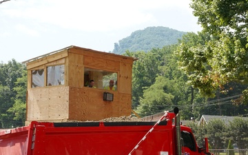 Debris removal continues at Lake Lure, North Carolina