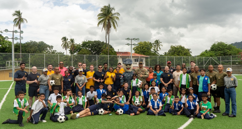 CP25 COMREL Soccer Game Panama