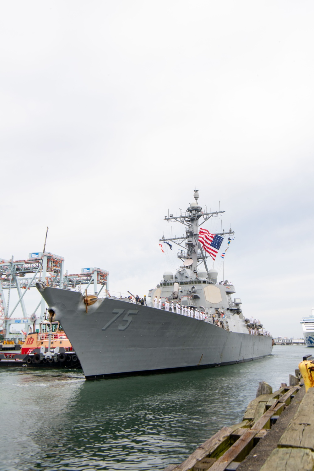 USS Donald Cook Arrives in Boston