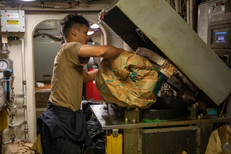 USS Gerald R. Ford (CVN 78) Plasma Arc Waste Disposal System