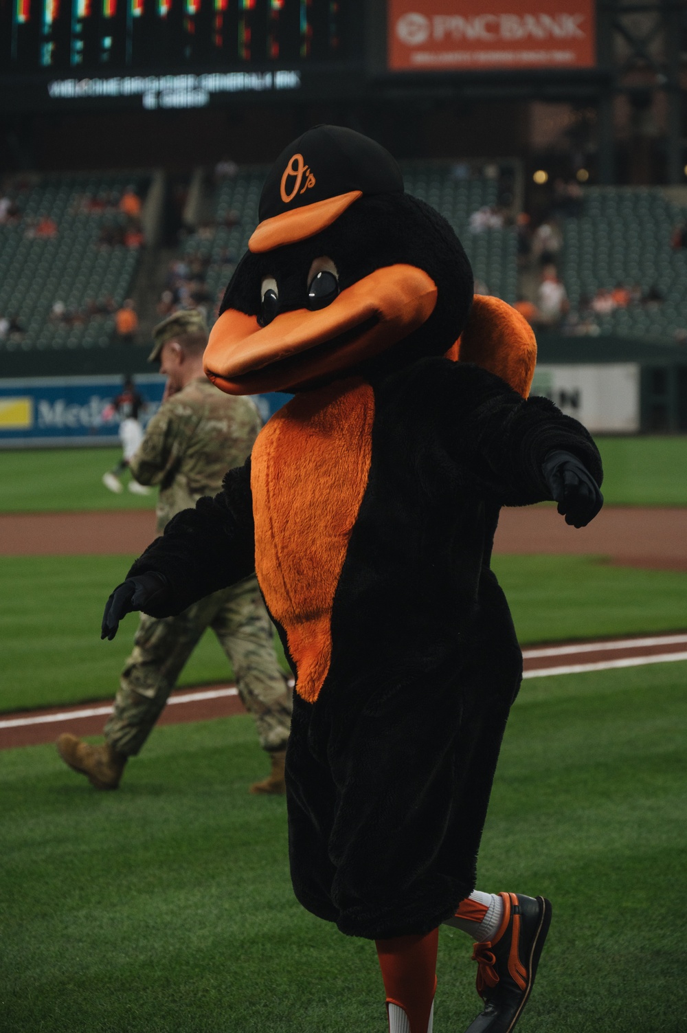 U.S. Army Corps of Engineers joins Baltimore Orioles for &quot;first pitch&quot;