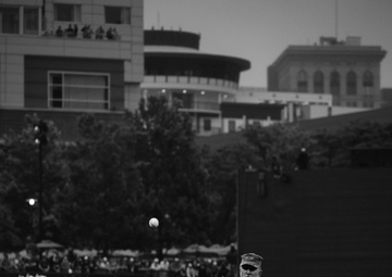 U.S. Army Corps of Engineers joins Baltimore Orioles for "first pitch"