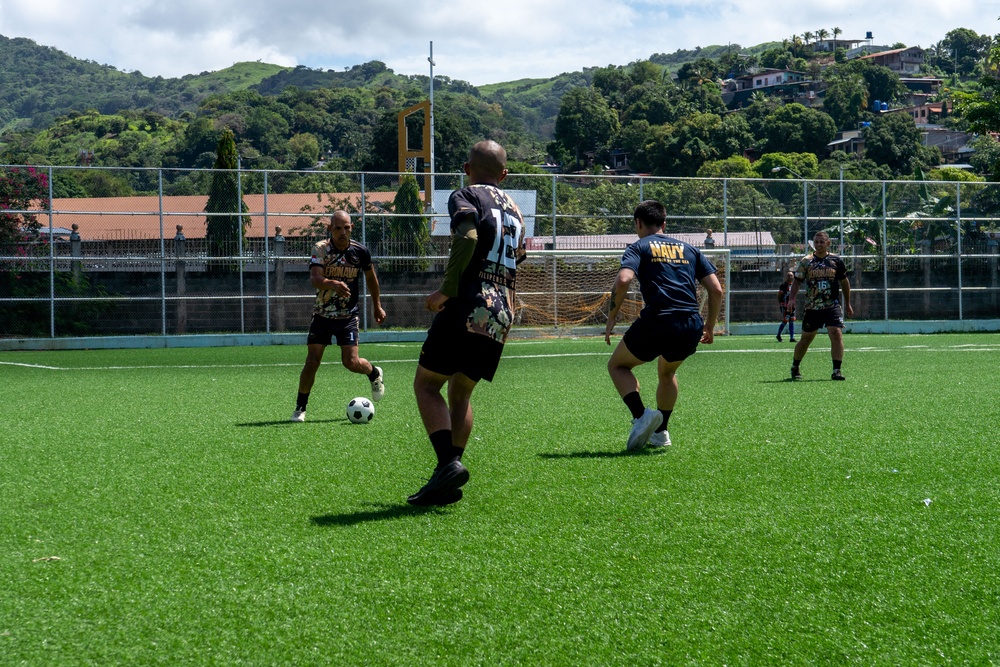 CP25 COMREL Soccer Game Panama
