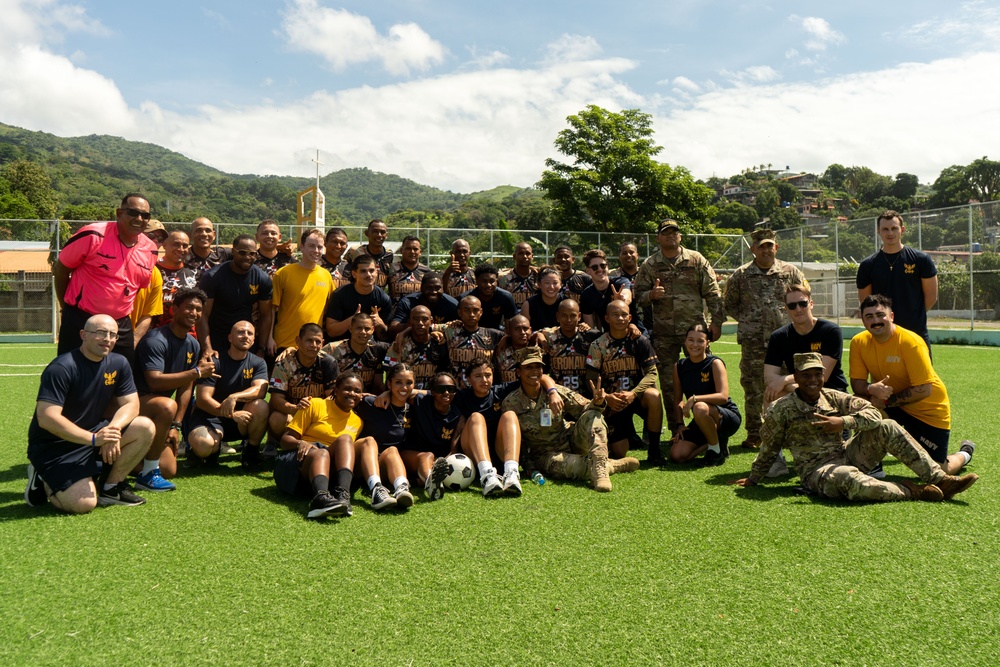 CP25 COMREL Soccer Game Panama