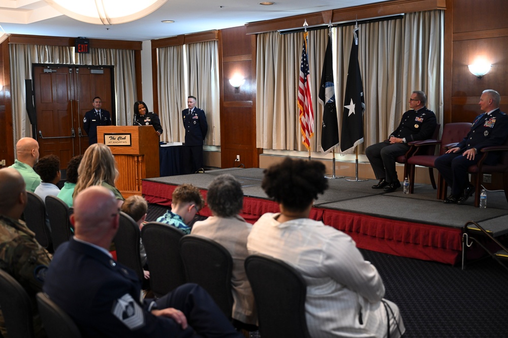 Space Delta 13 holds change of command ceremony
