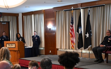 Space Delta 13 holds change of command ceremony