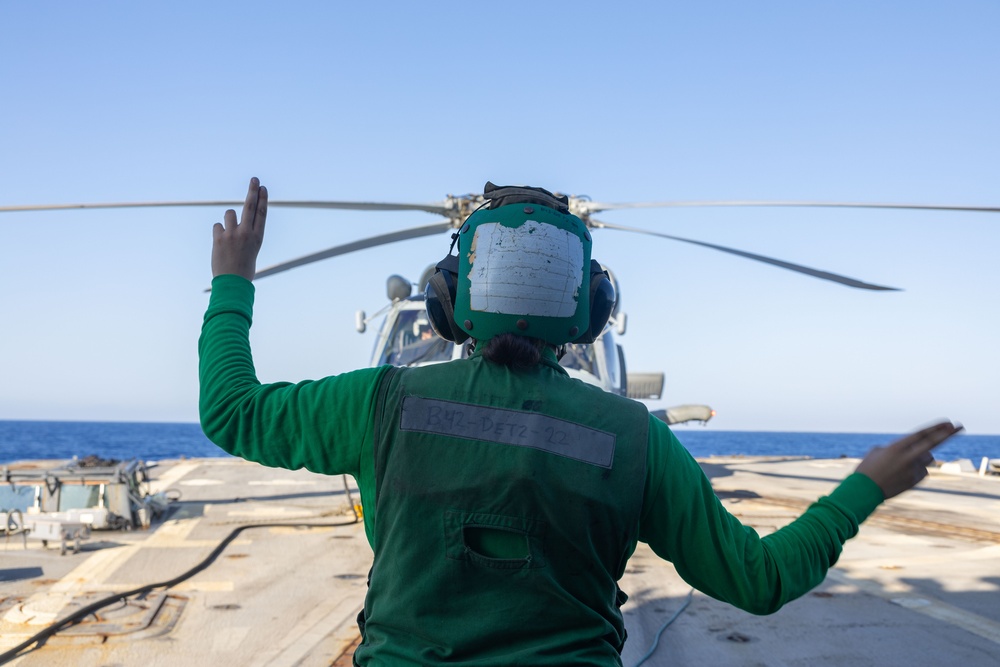 Flight Operations on USS Paul Ignatius