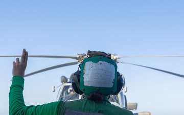 Flight Operations on USS Paul Ignatius