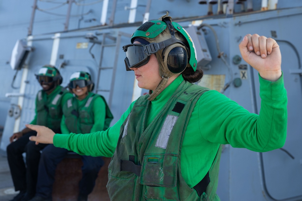 Flight Operations on USS Paul Ignatius