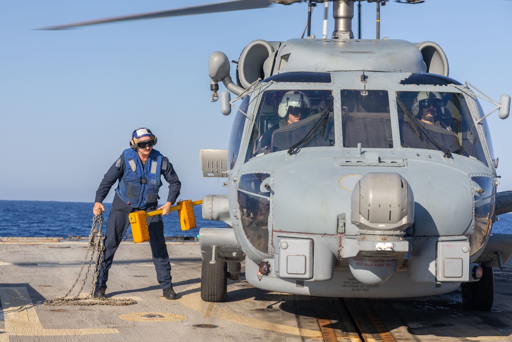 Flight Operations on USS Paul Ignatius