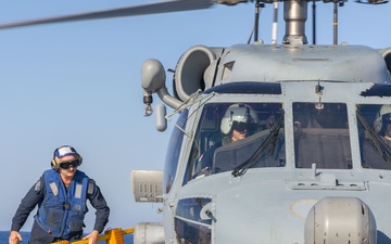 Flight Operations on USS Paul Ignatius