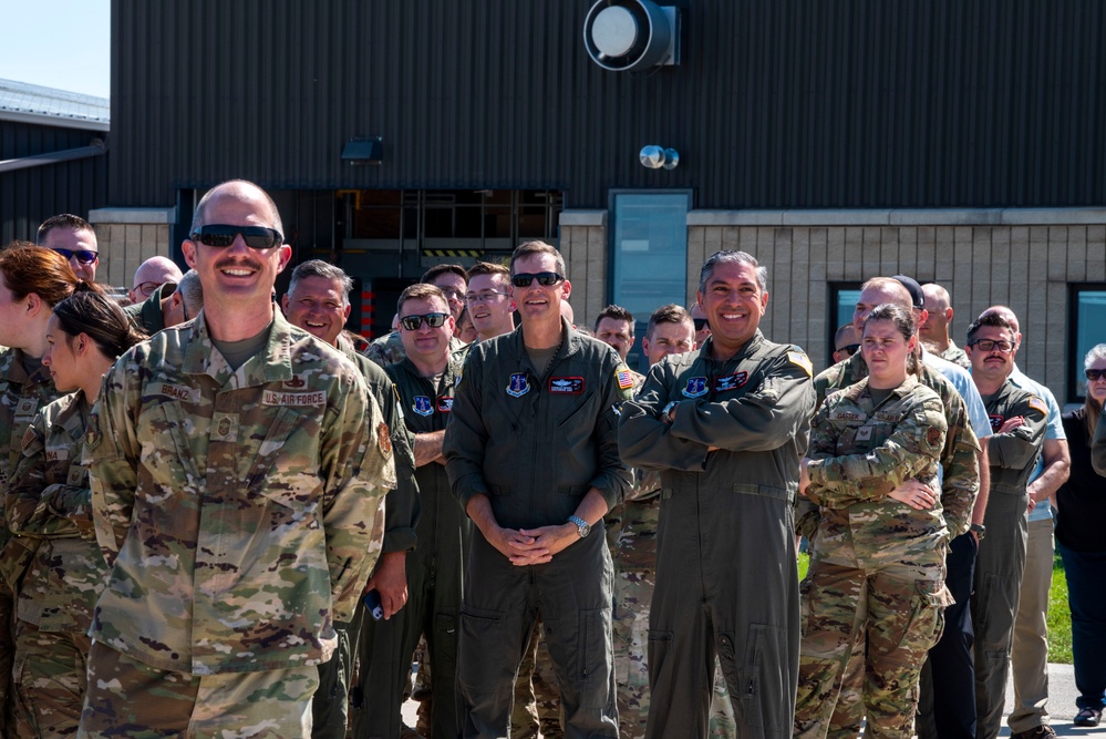 128th Air Refueling Wing Unveils Command Jet’s New Heritage Design