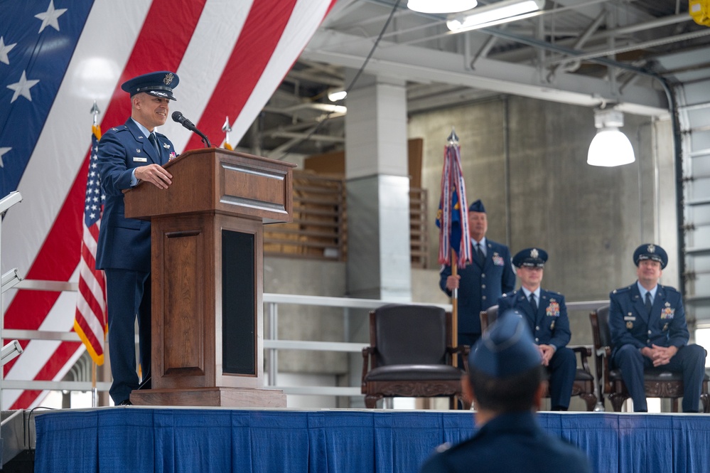 55th Mission Support Group holds change of command ceremony